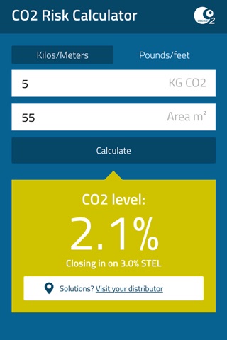 CO2 Risk Calculator screenshot 2