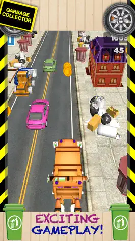 Game screenshot 3D Мусоровоз гоночная игра с настоящим городом Racer Игры и полицейских автомобилей БЕСПЛАТНО apk