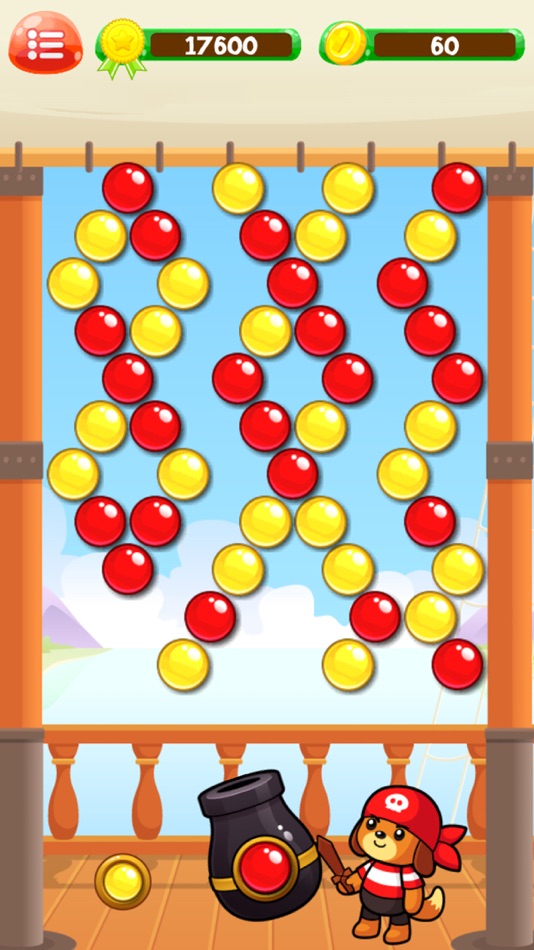 #4. Bubbleys Bubble Shooter (iOS) 由: Dominik Walleser
