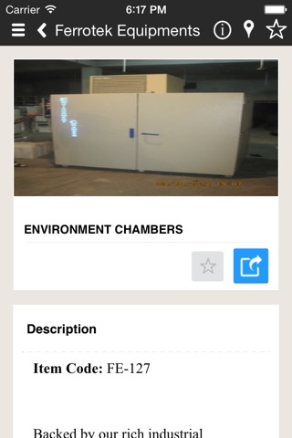 Ferrotek Equipments screenshot 2