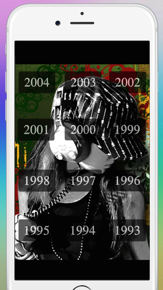 iphone app top 100 songs by year