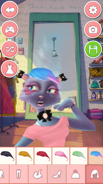 Screenshot #1 pour Habillage de stars animaux - jeu gratuit de fille