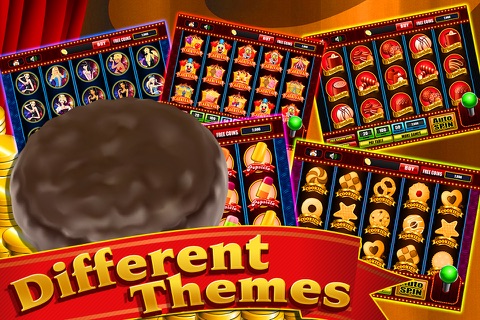 Play and Win the Sweet Assorted Cookies Casino Edition Slots Machine Game screenshot 4