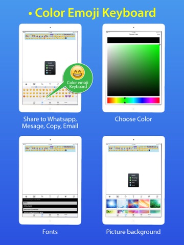 Screenshot #6 pour Stickers Free + Emoji Keyboard & Emoji Art