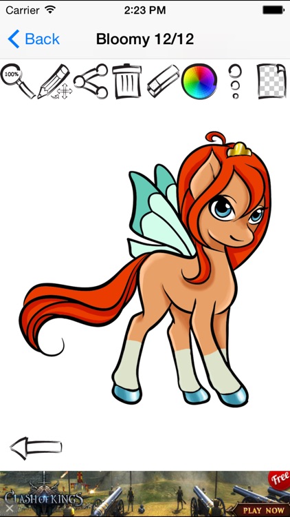 Drawing Fairy Pony screenshot-4