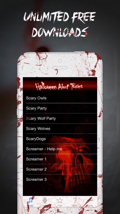 Halloween Alert Tones - Customize your new voicemail/email/sms/+more alerts Screenshot 2