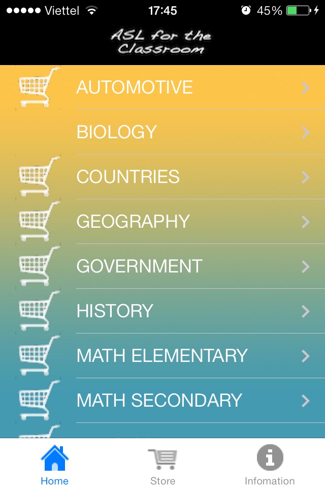 Sign Language for the Classroom: ASL library screenshot 3