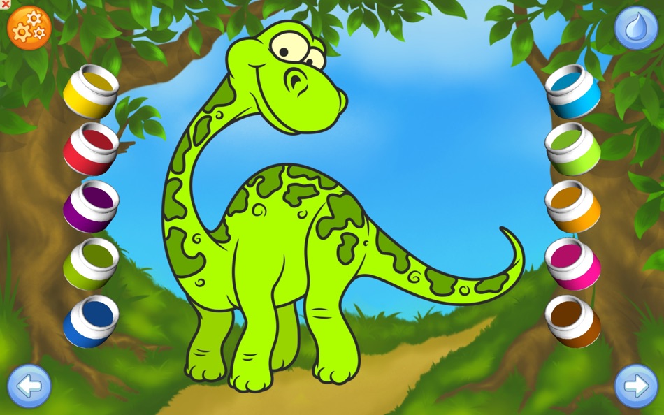 #3. Dinosaurs - Connect the Dots and Add Colors - Free for Mac OS X (macOS) بواسطة: Kedronic UAB