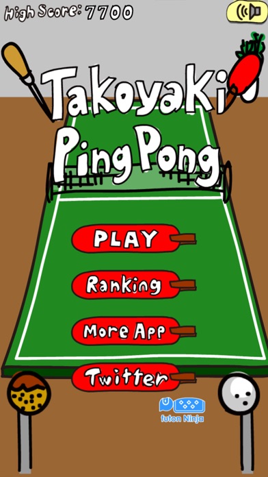 Screenshot #1 pour Takoyaki Ping Pong