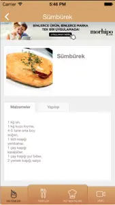 Lezzet: Yemek Tarifleri! screenshot #2 for iPhone