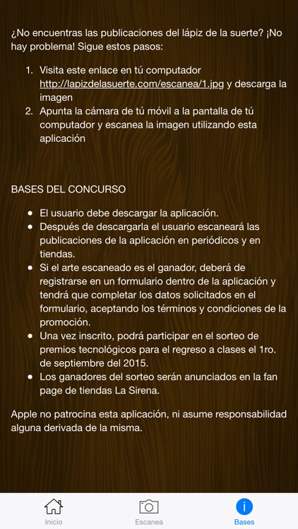 El Lápiz de la Suerte, Tienda la Sirena