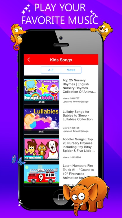 Kids Videos HD - safe YouTube video for kids