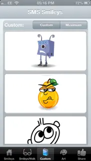 sms smileys free - new emoji icons iphone screenshot 3