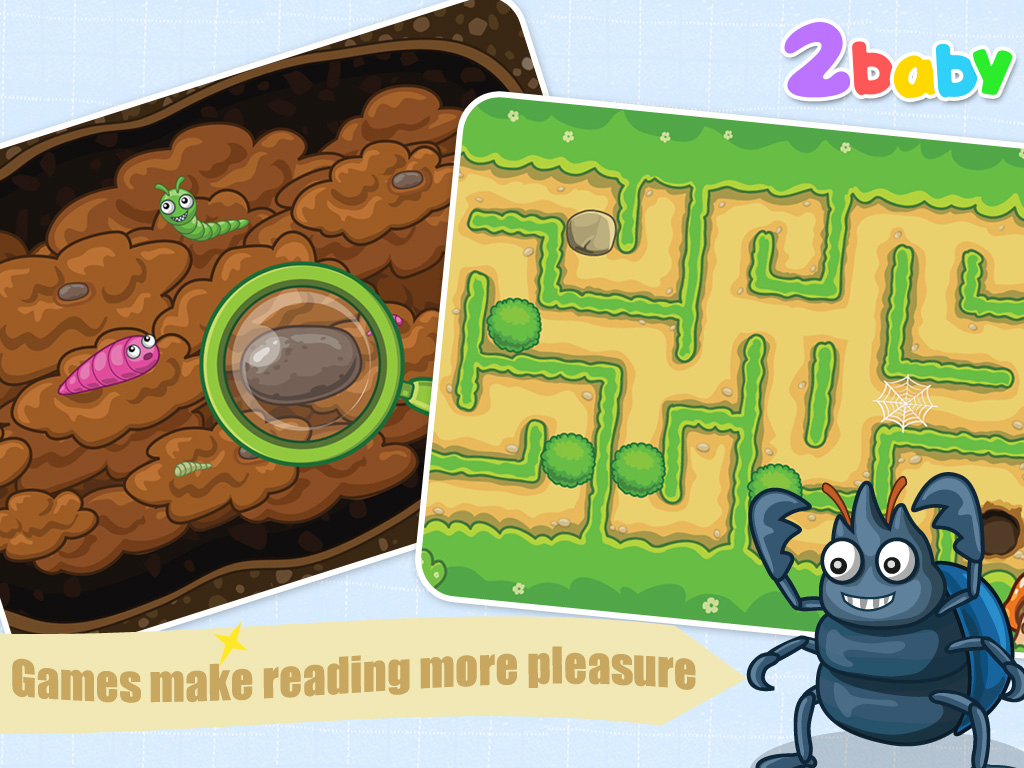 Dung beetle - InsectWorld  A story book about insects for children screenshot 8