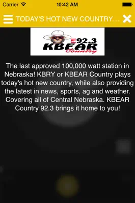 Game screenshot KBEAR Country FM 92.3 hack