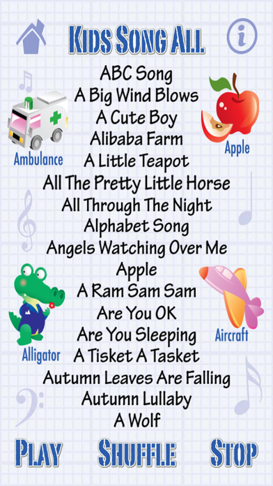 Kids Song All - 220 Songs Screenshot 2