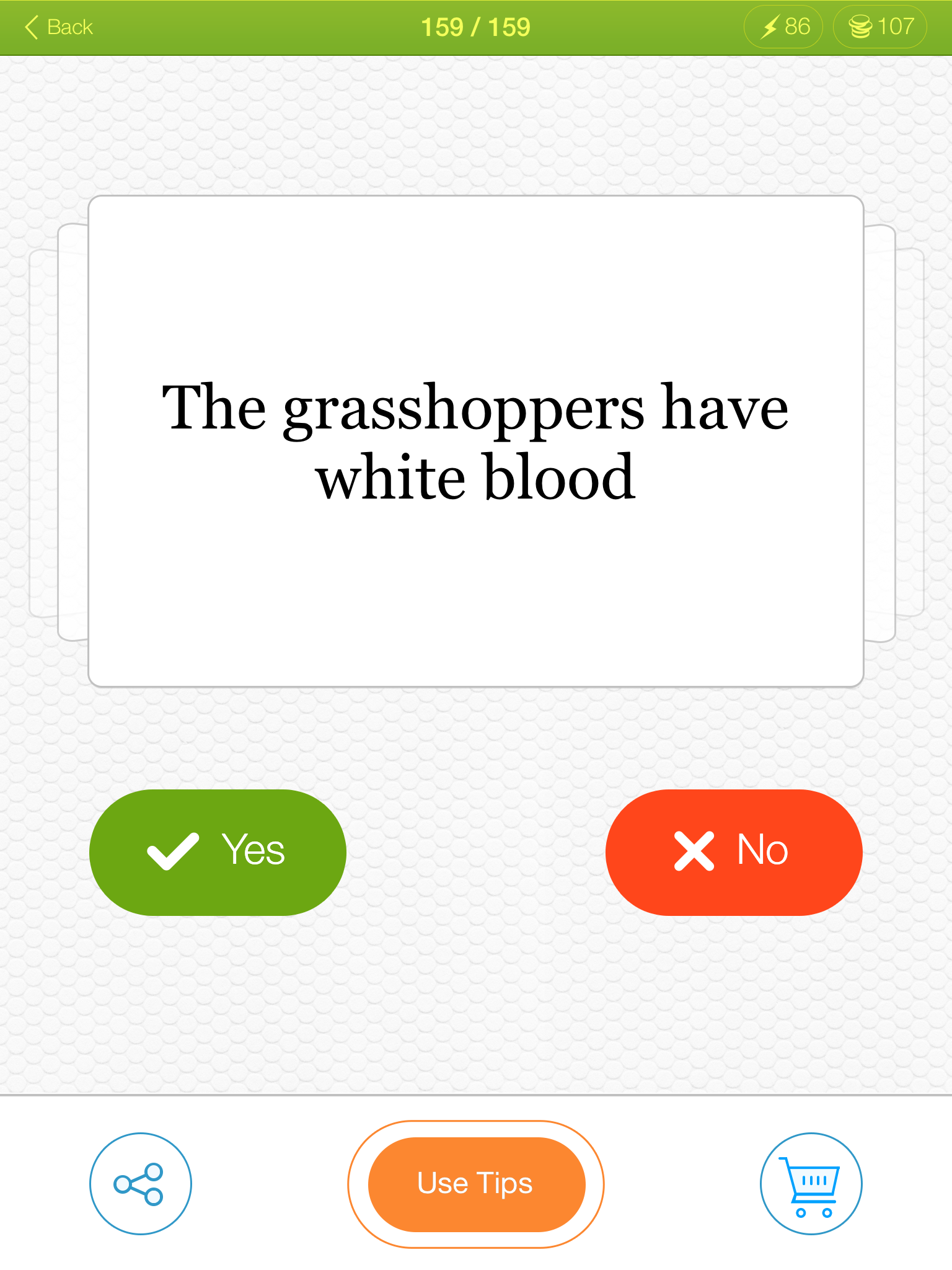 True or False? - an exciting quiz with many interesting questions