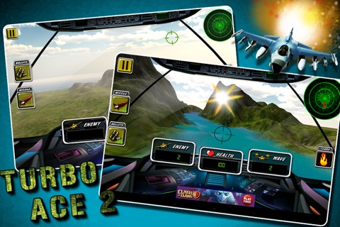 Turbo Ace 2 - Jet Fighters Clash With Enemy Of Skies screenshot 2