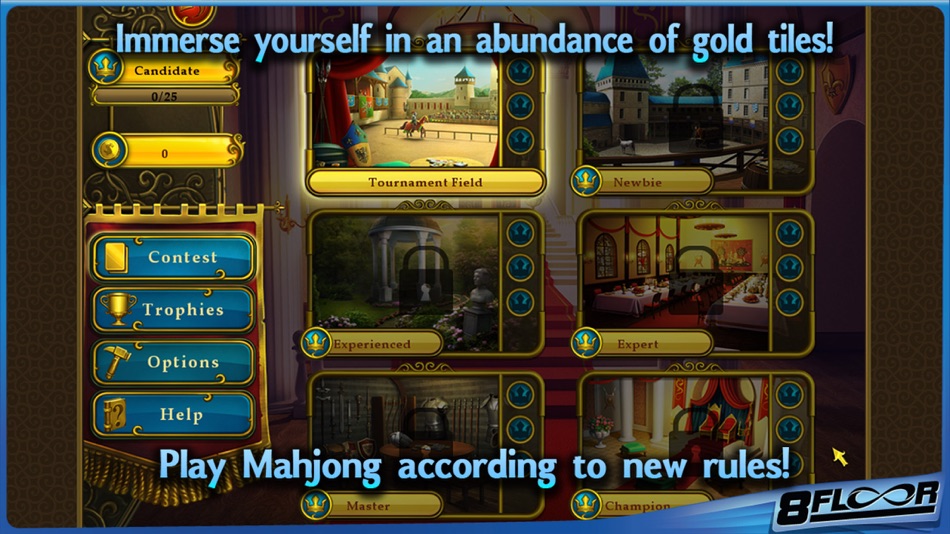 #2. Mahjong Royal Towers Free (iOS) 由: 8Floor
