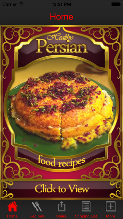 Persian Food Recipesのおすすめ画像1