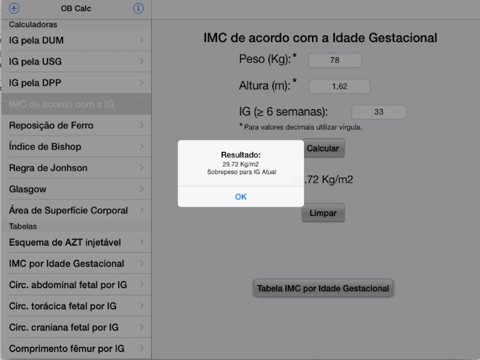 OB Calc for iPad screenshot 4