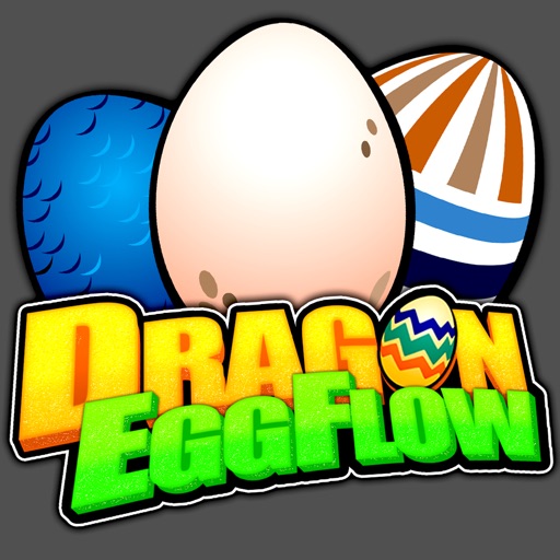 Dragon Eggs flow mania - Connect the matching eggs loop fun! icon