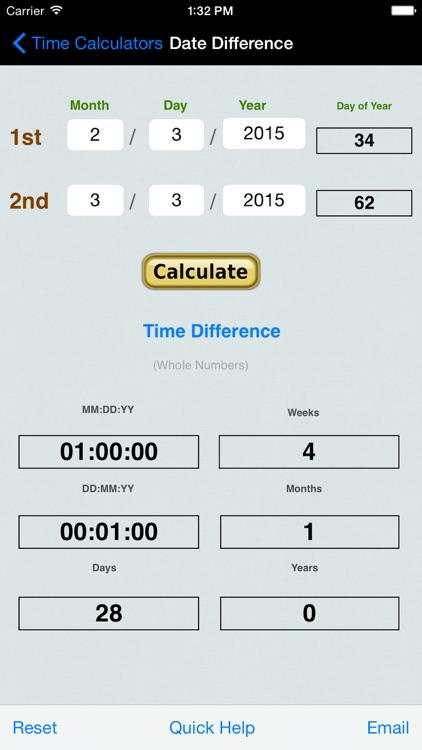 Hours, Minutes & Seconds Calculator with Date Diff screenshot-4
