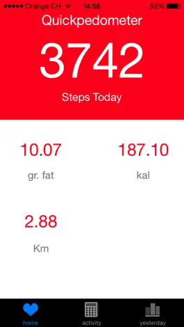 Game screenshot QuickPedometer mod apk