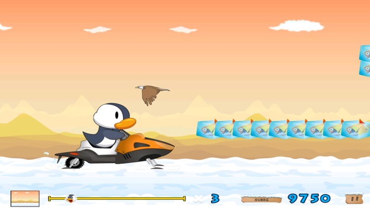 Champion Penguin-Frozen Adventure Run Free screenshot-3