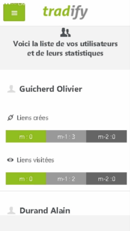 UrlTracking by Tradify