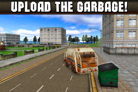 Garbage Truck 3D: City Driver Free screenshot 3