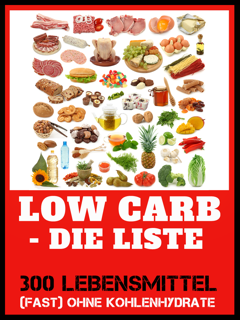 Low Carb Liste - Abnehmen ohne Kohlenhydrate und Diät screenshot 6
