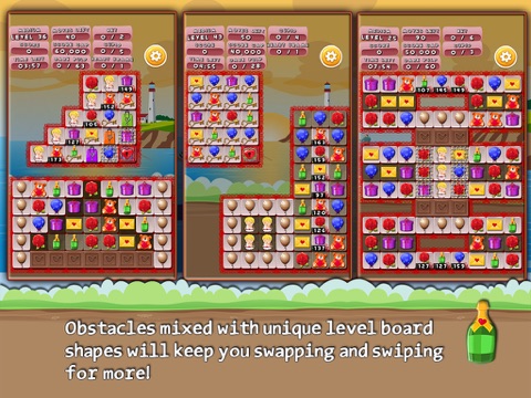 Screenshot #6 pour Love Drops - Match three puzzle