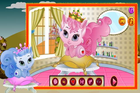 Pet Caring Princess Cute Kitty screenshot 2