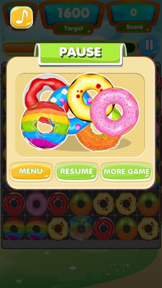 #2. donut link pazzle game (iOS) 由: Pisit Aussawasuriyawong