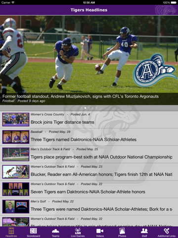 Screenshot #5 pour ONU Tigers