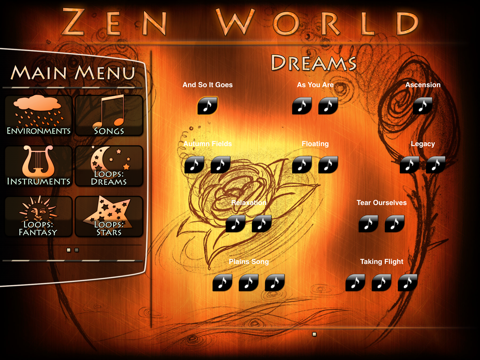 Screenshot #4 pour Zen World - Relaxing Sounds and Melodies