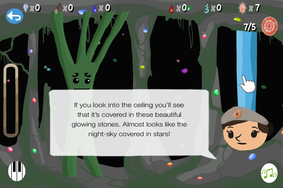 Note Adventure - A voiced children adventure story, full of wonderful characters, lively scenery and music educational games. screenshot 3