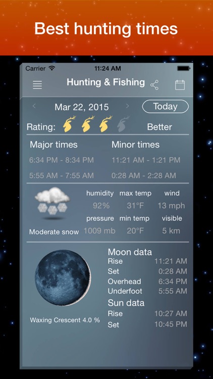 Moon Phase Calendar .