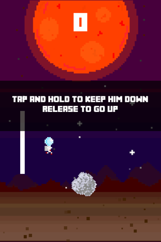 AstroJump - A Game About Gravity And Asteroids screenshot 2