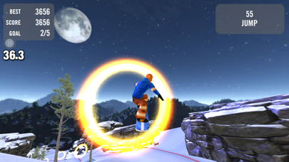 Crazy Snowboard Lite screenshot 5