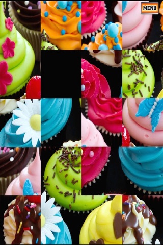 A Perfect Cupcake Free - Fun Bakery Icing Slide Puzzle Game screenshot 3