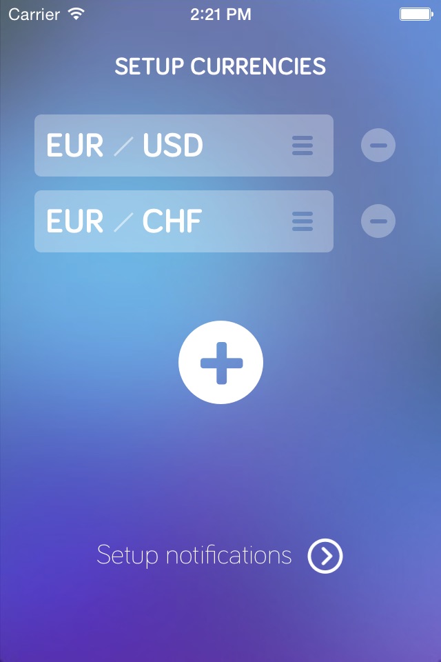 Moneye - Exchange Rates screenshot 2