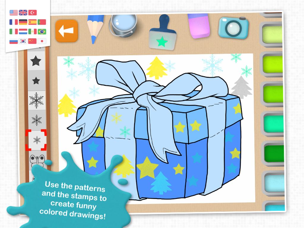 Chocolapps Art Studio - Drawings and coloring pictures for kids screenshot 9