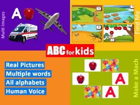 ABC for kids - Preschool games for learning Alphabet Letters and Phonics