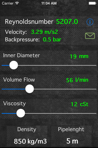 Reynolds Number Calculator - náhled