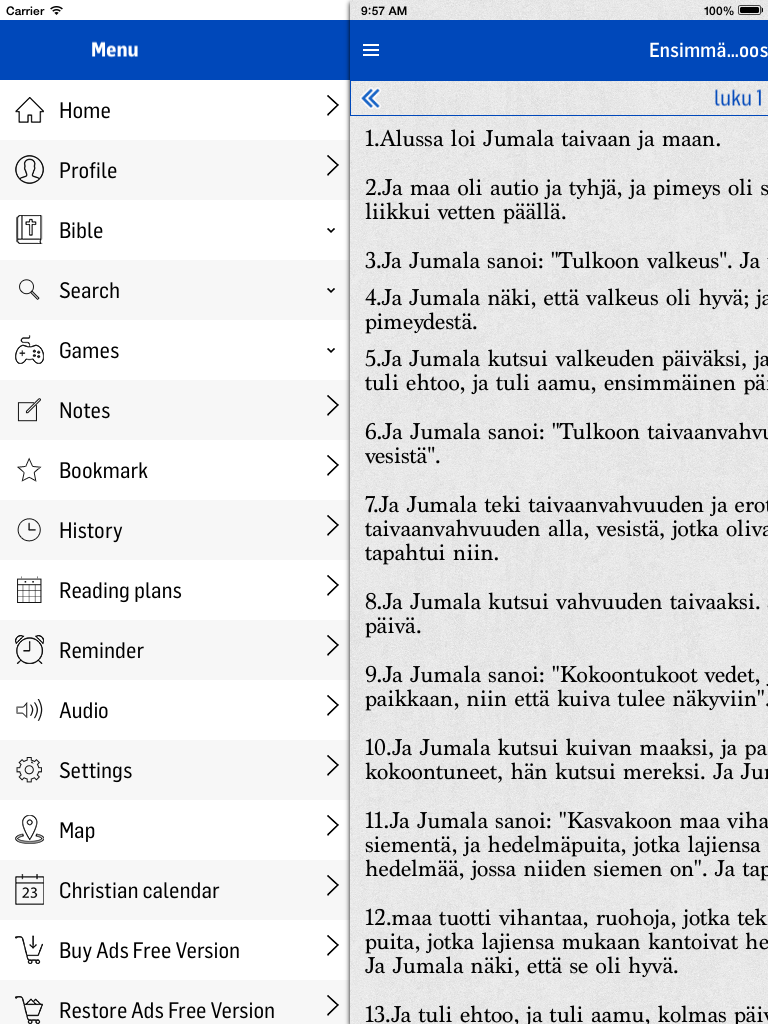 finnish bible free