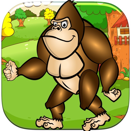 Apes Gone Wild - Gorilla Catching Bananas Mania iOS App