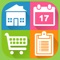 Feature-packed Organizer: Calendar, To-Do & Grocery Lists In One Convenient Bundle