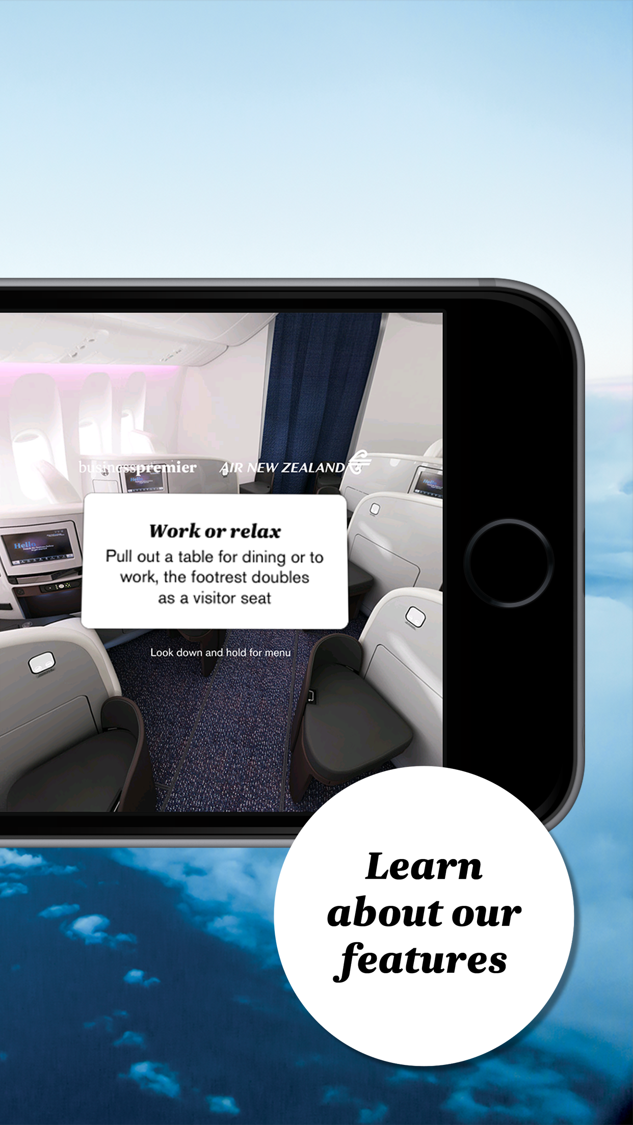 Air NZ cabin viewer